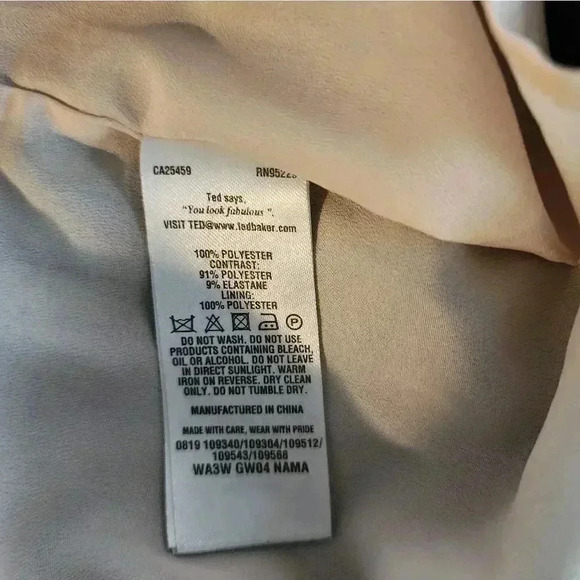 Ted Baker shift dress with vases - Picture 5 of 13